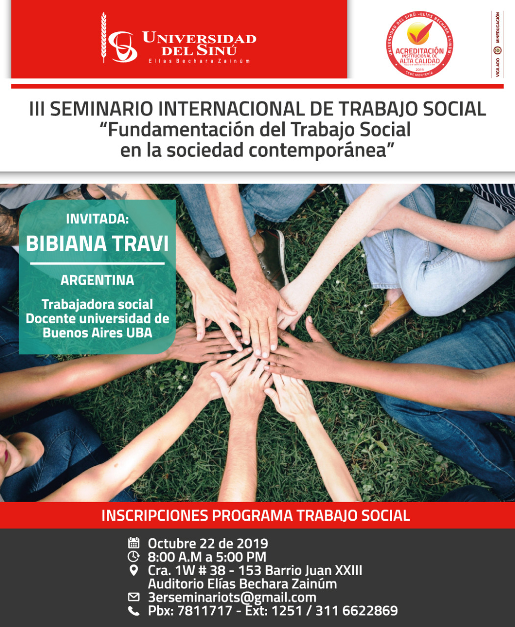 III Seminario internacional de Trabajo Social “fundamentación del Trabajo Social en la sociedad contemporánea”