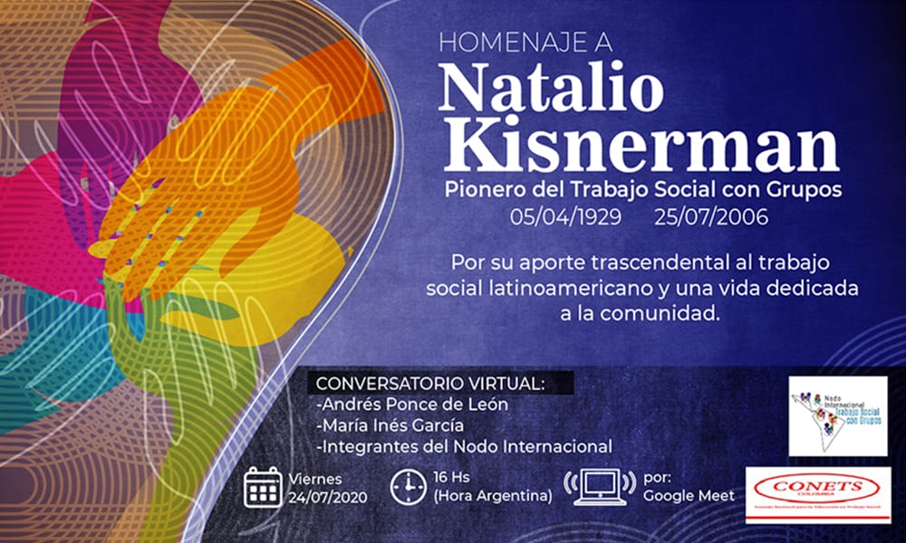 Homenaje a NATALIO KISNERMAN, pionero del Trabajo Social con Grupos